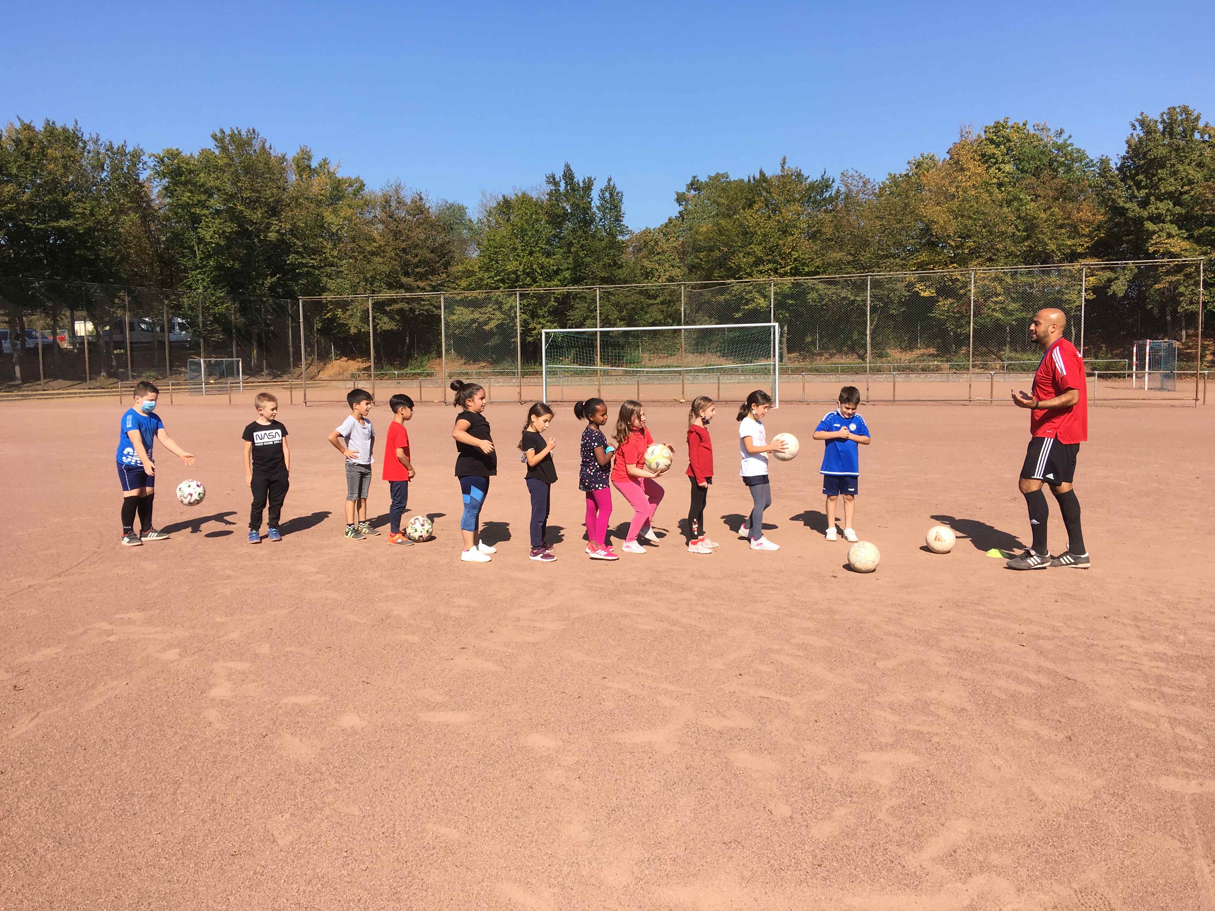 Klasse 2c Probetraining Zuhören